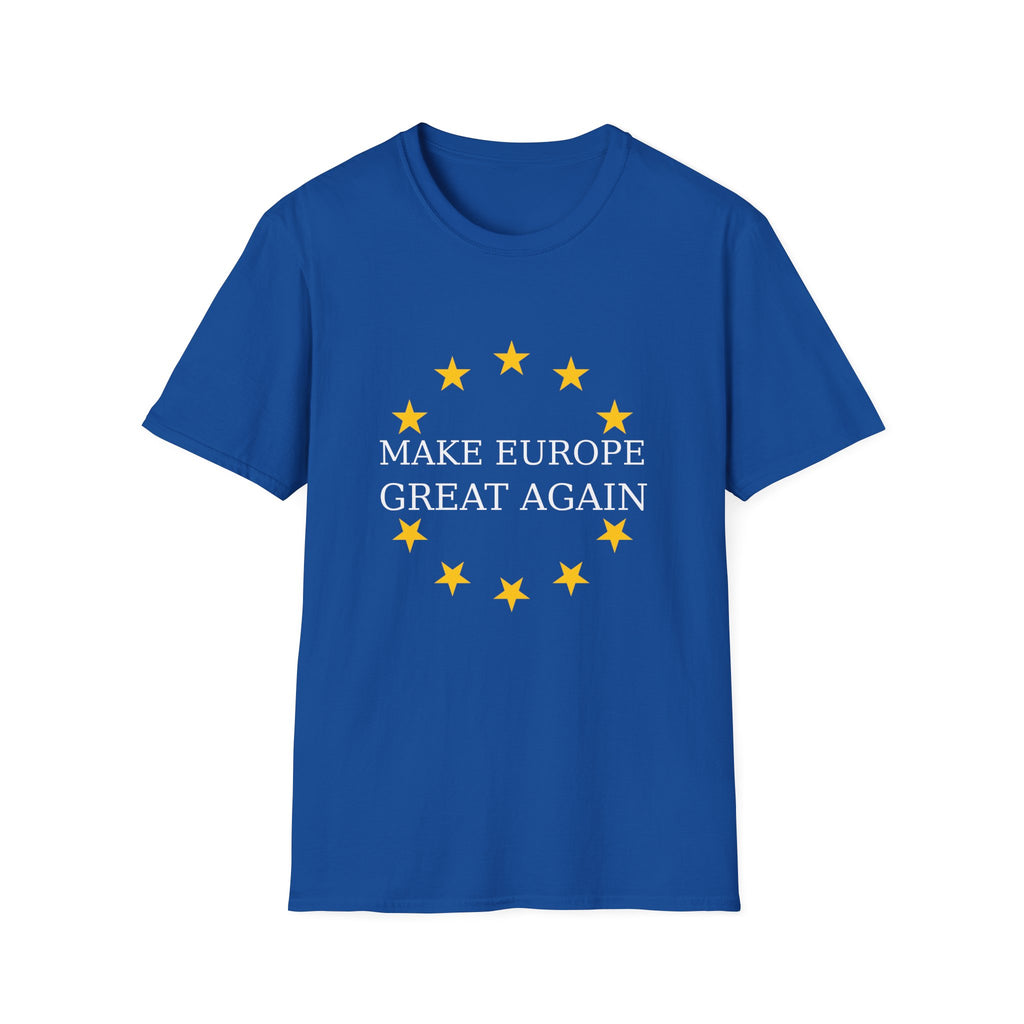 Make Europe Great Again Star Cotton T-Shirt