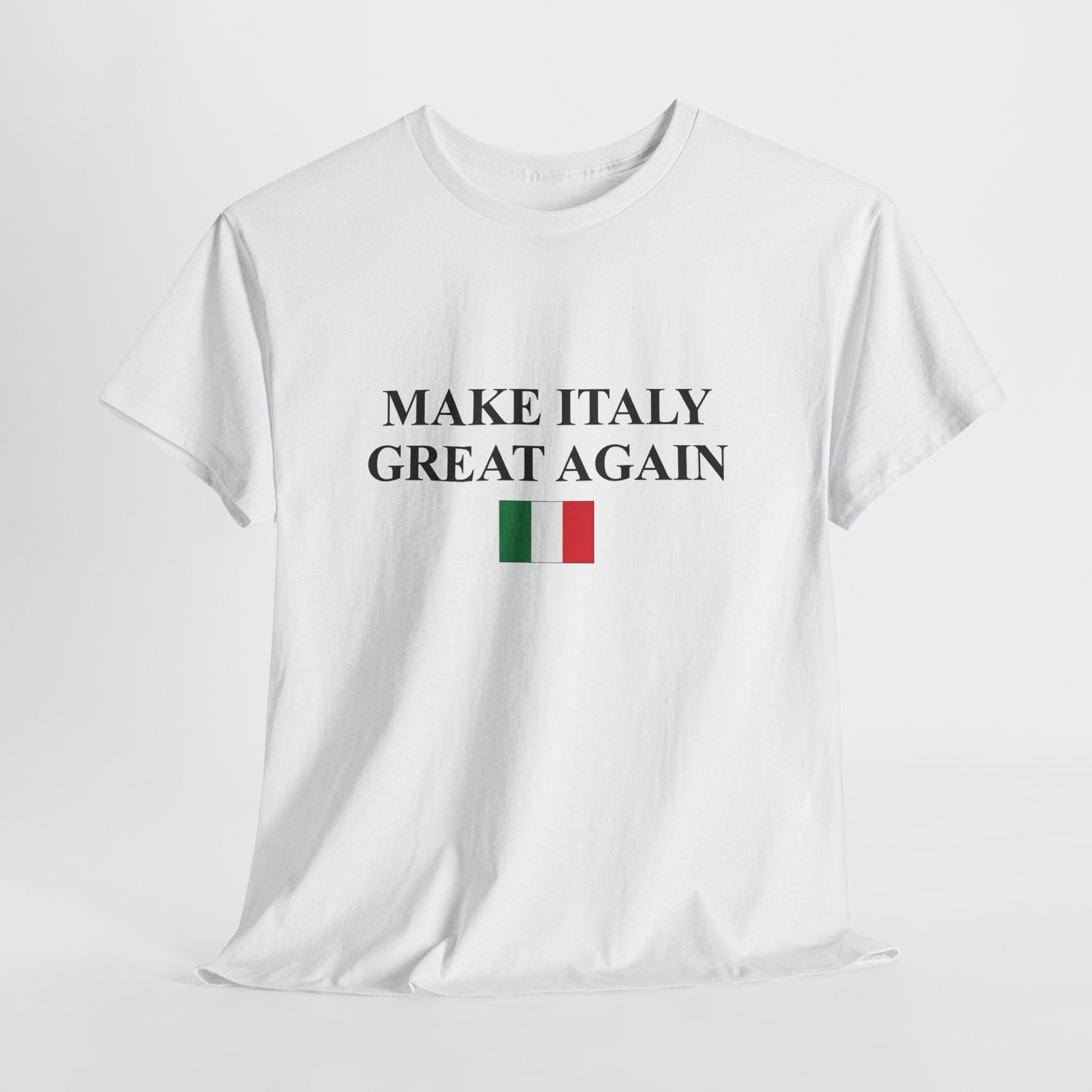 Make Italy Great Again Cotton T-Shirt